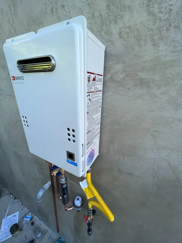 Tankless water heater installation for Mount Adams homes